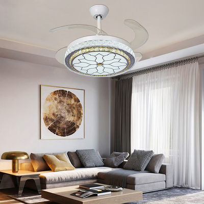 Bladeless Reversible Blades Ceiling Fan 3 ABS Blades Fan With Folding Blades