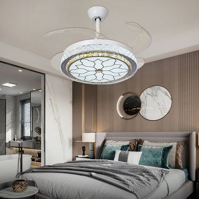 Bladeless Reversible Blades Ceiling Fan 3 ABS Blades Fan With Folding Blades