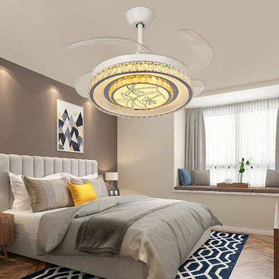 Reversible Folding Ceiling Fan With Light 42In Foldable Ceiling Fan