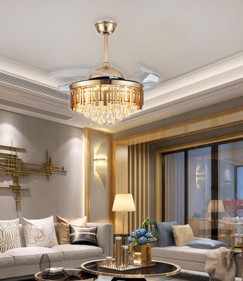 3 ABS Blades Folding Ceiling Fan With Light 42 Inch Foldable Blade Fan