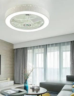 50 Diameter Changeable Bathroom Ceiling Fan With Light Remote Control