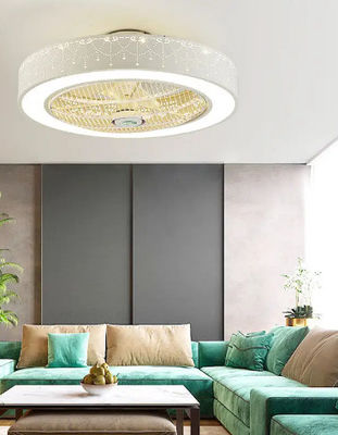 50 Diameter Changeable Bathroom Ceiling Fan With Light Remote Control
